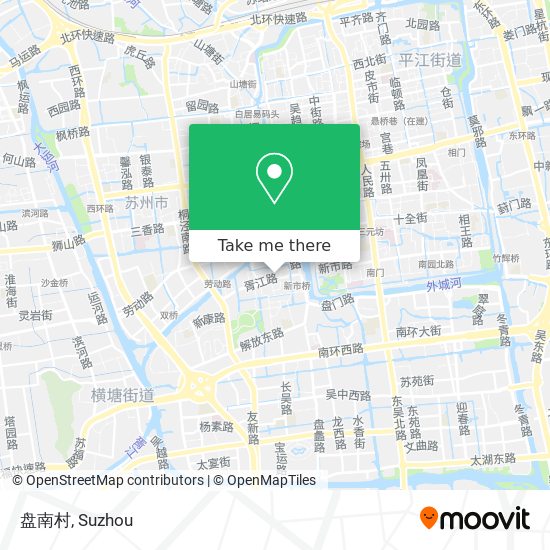 盘南村 map