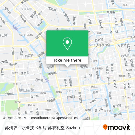 苏州农业职业技术学院-苏农礼堂 map
