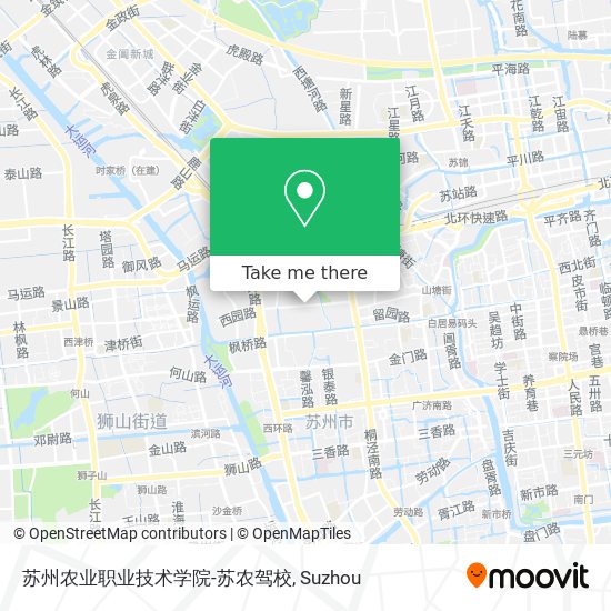 苏州农业职业技术学院-苏农驾校 map