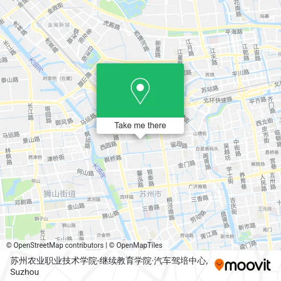 苏州农业职业技术学院-继续教育学院·汽车驾培中心 map