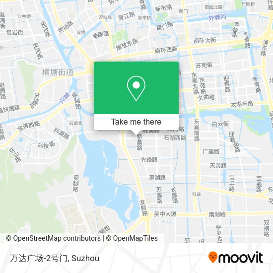 万达广场-2号门 map