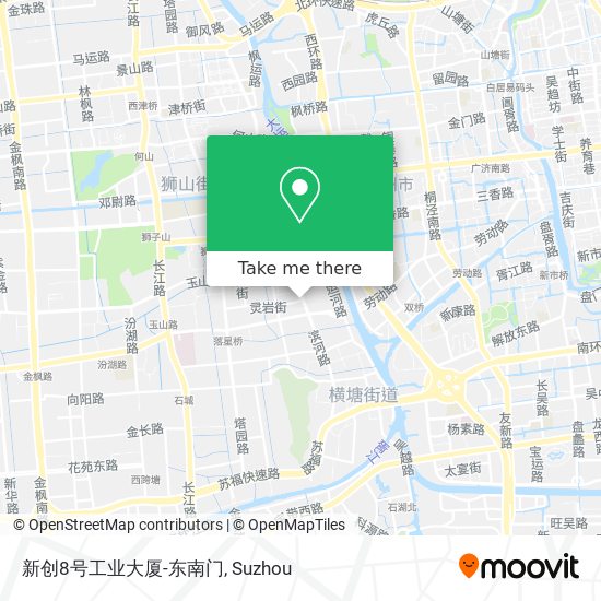 新创8号工业大厦-东南门 map