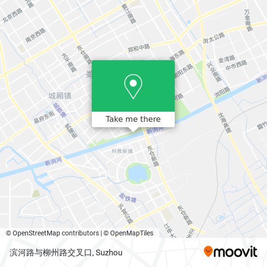 滨河路与柳州路交叉口 map