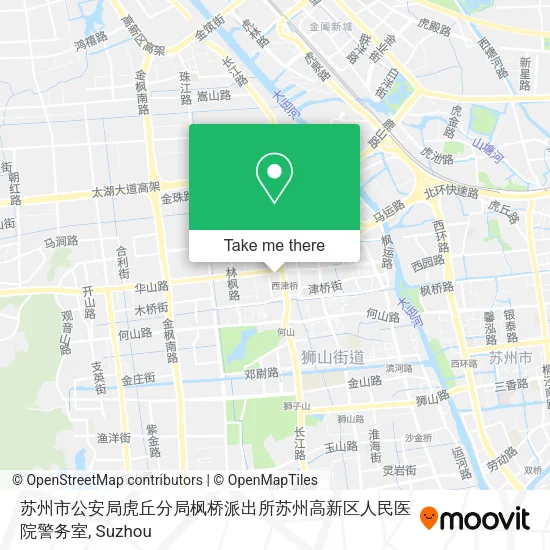 苏州市公安局虎丘分局枫桥派出所苏州高新区人民医院警务室 map
