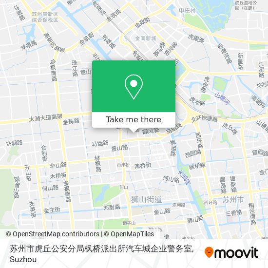 苏州市虎丘公安分局枫桥派出所汽车城企业警务室 map