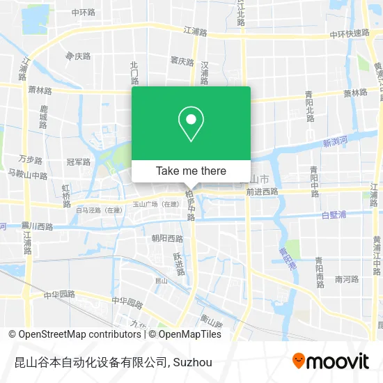 昆山谷本自动化设备有限公司 map