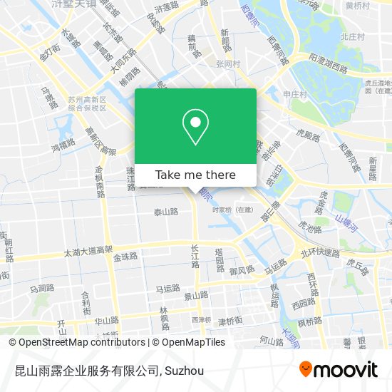 昆山雨露企业服务有限公司 map