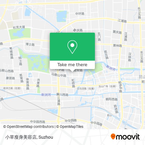 小草瘦身美容店 map
