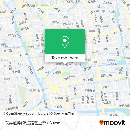 东吴证券(胥江路营业部) map