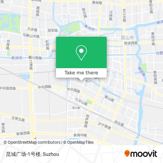 昆城广场-1号楼 map