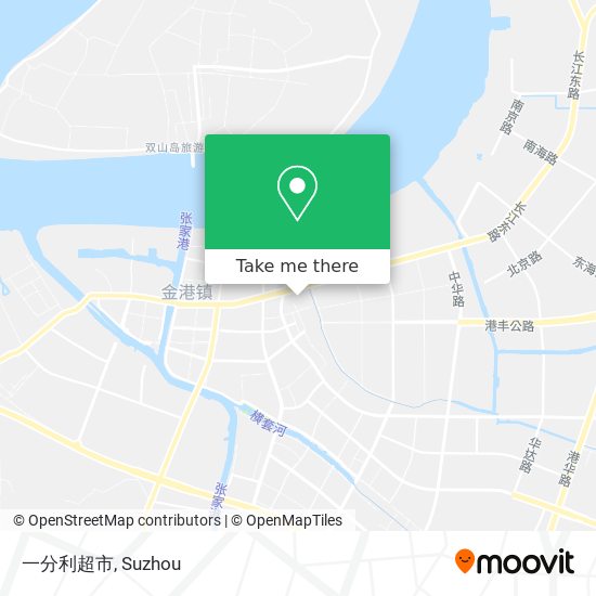 一分利超市 map