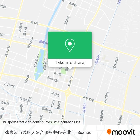 张家港市残疾人综合服务中心-东北门 map