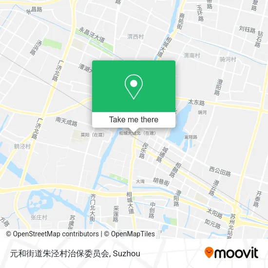 元和街道朱泾村治保委员会 map
