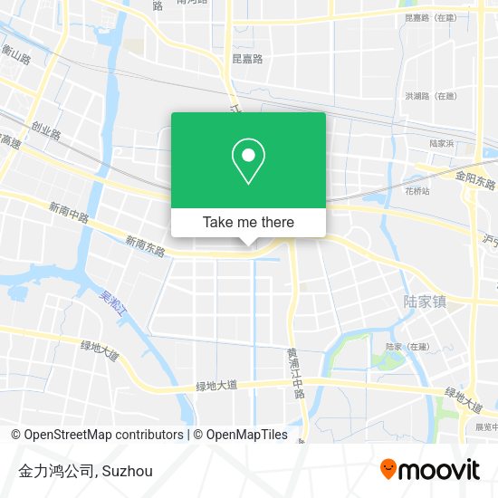 金力鸿公司 map