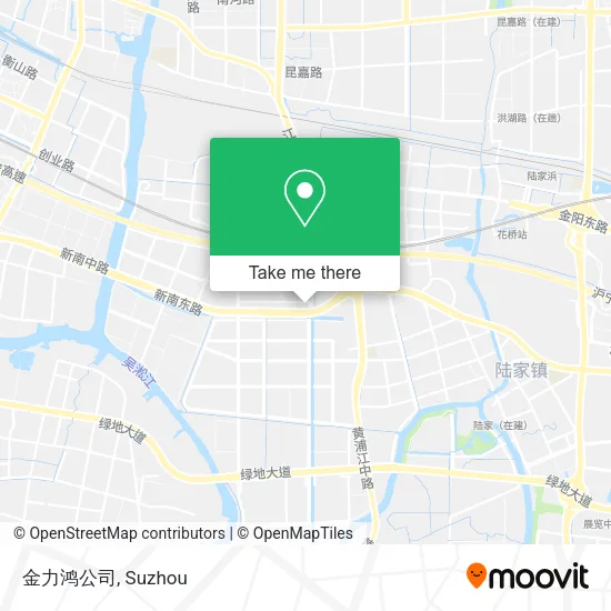 金力鸿公司 map