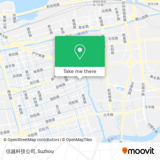 信越科技公司 map