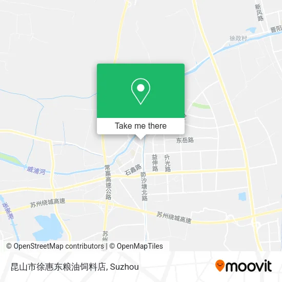 昆山市徐惠东粮油饲料店 map