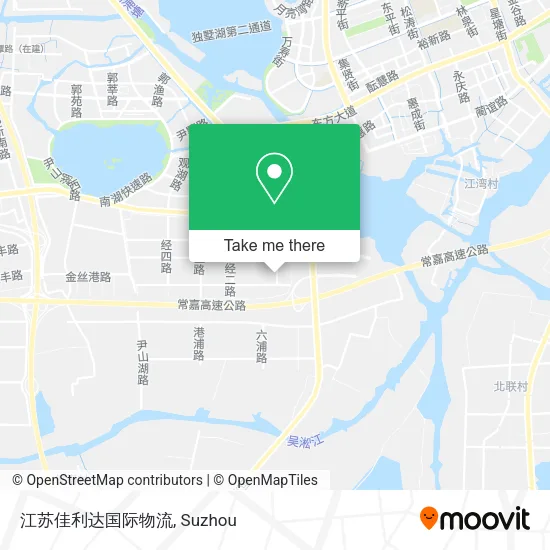 江苏佳利达国际物流 map