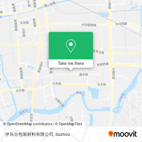 伊乐分包装材料有限公司 map