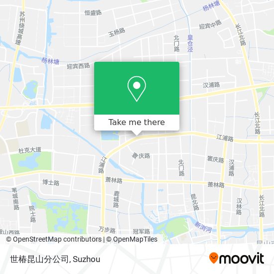 世椿昆山分公司 map