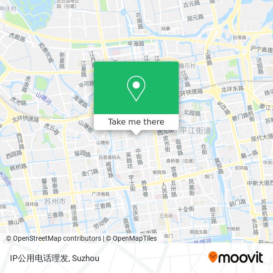 IP公用电话理发 map