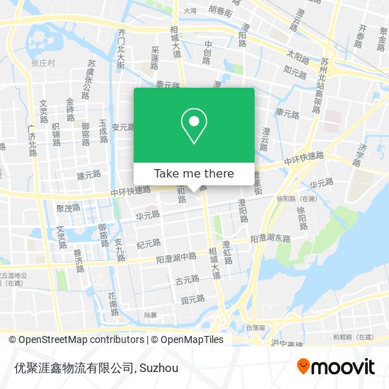 优聚涯鑫物流有限公司 map