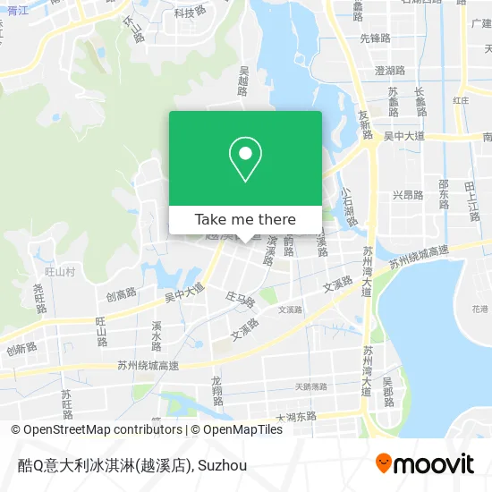 酷Q意大利冰淇淋(越溪店) map