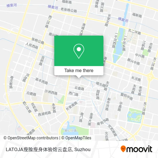 LATOJA瘦脸瘦身体验馆云盘店 map