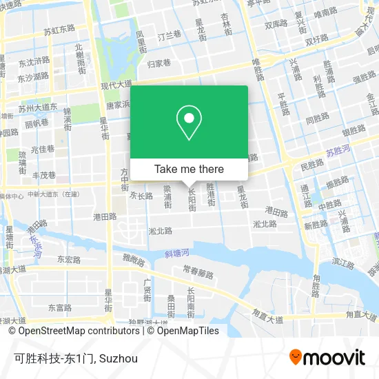 可胜科技-东1门 map