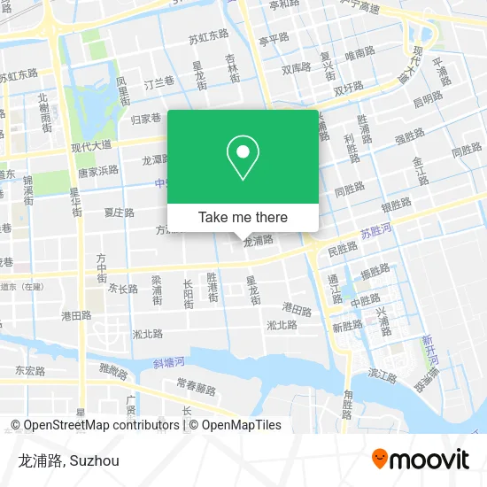 龙浦路 map