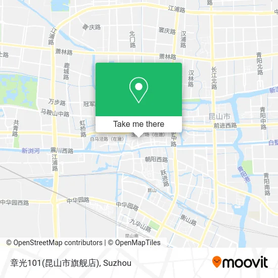 章光101(昆山市旗舰店) map