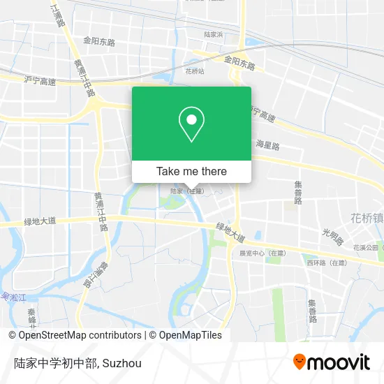 陆家中学初中部 map