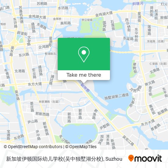 新加坡伊顿国际幼儿学校(吴中独墅湖分校) map