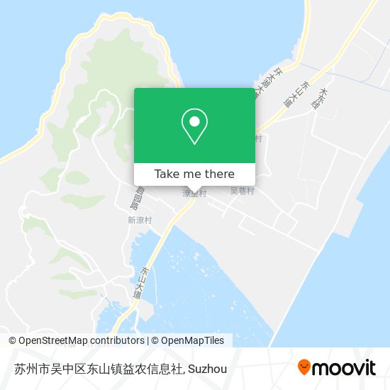 苏州市吴中区东山镇益农信息社 map