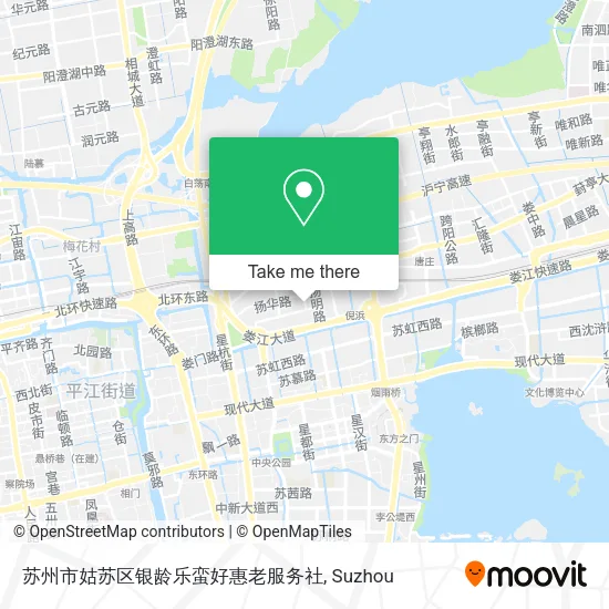苏州市姑苏区银龄乐蛮好惠老服务社 map
