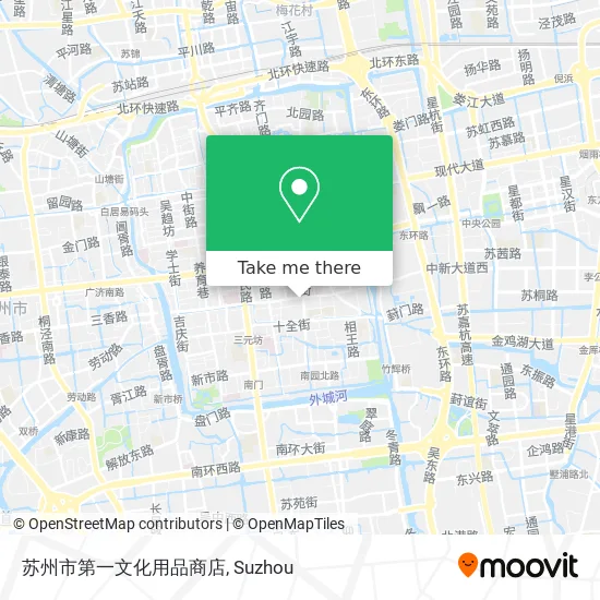 苏州市第一文化用品商店 map