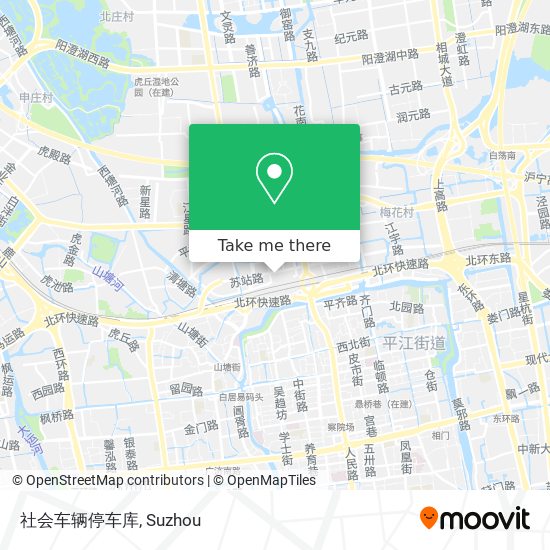 社会车辆停车库 map