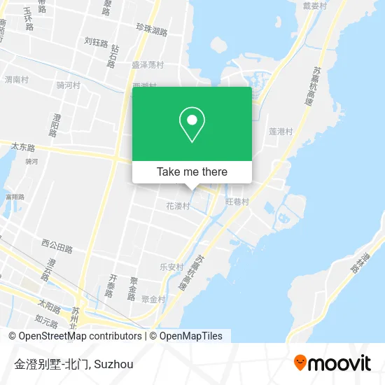 金澄别墅-北门 map