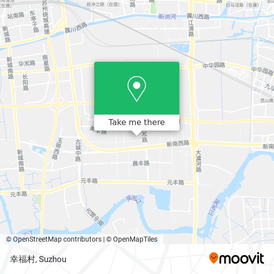 幸福村 map