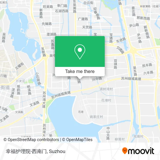 幸福护理院-西南门 map