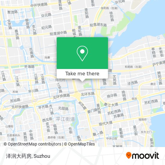 泽润大药房 map