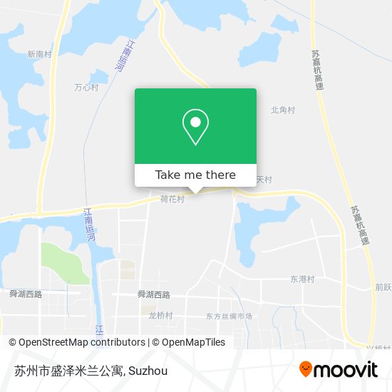 苏州市盛泽米兰公寓 map