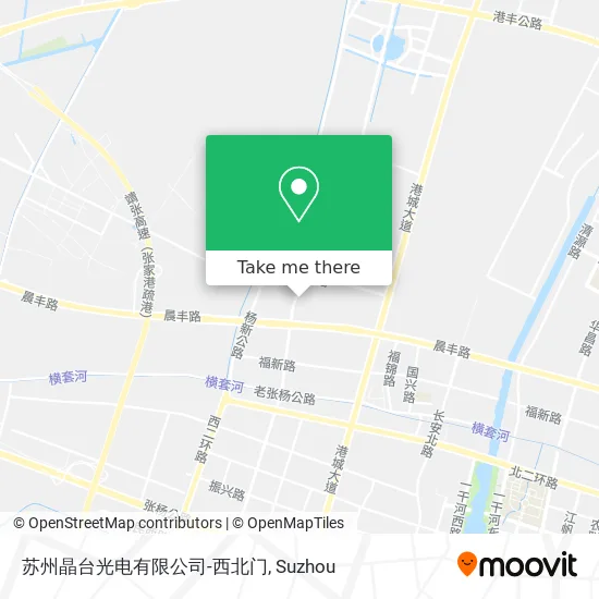 苏州晶台光电有限公司-西北门 map