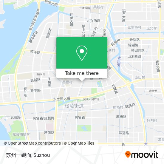 苏州一碗面 map