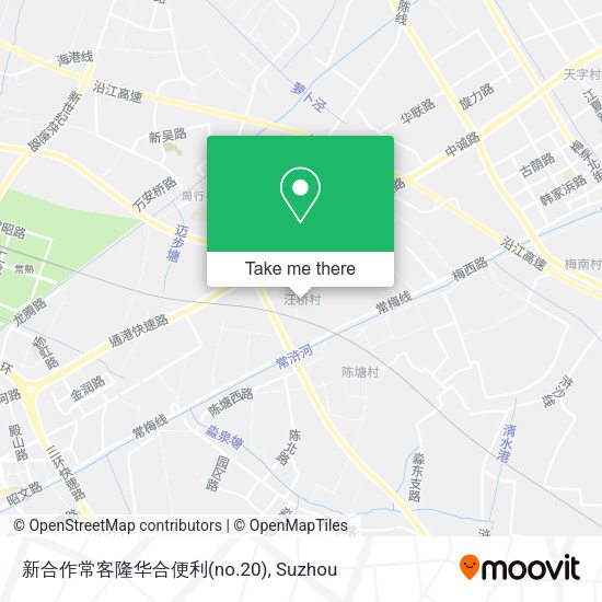 新合作常客隆华合便利(no.20) map