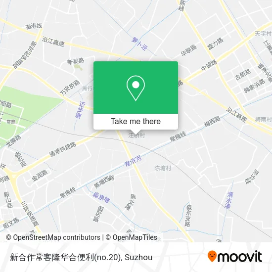 新合作常客隆华合便利(no.20) map