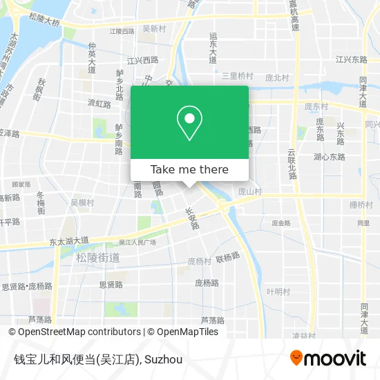 钱宝儿和风便当(吴江店) map