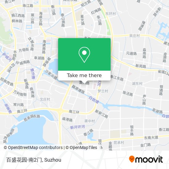 百盛花园-南2门 map
