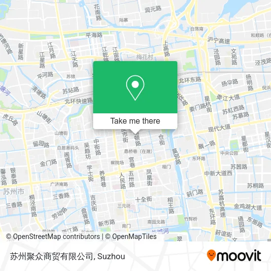 苏州聚众商贸有限公司 map