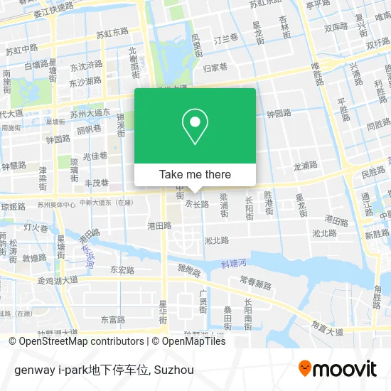 genway i-park地下停车位 map